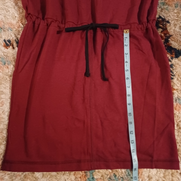 Drawstring Dress • LA Relaxed Brand • Made in USA • Hemp & Cotton • M - Picture 8 of 11